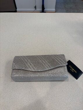 Champagne Sparkle Evening Clutch
